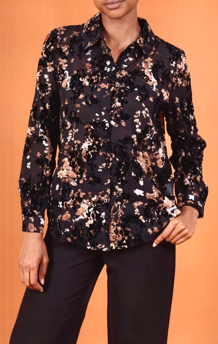 Blus Lily sammet