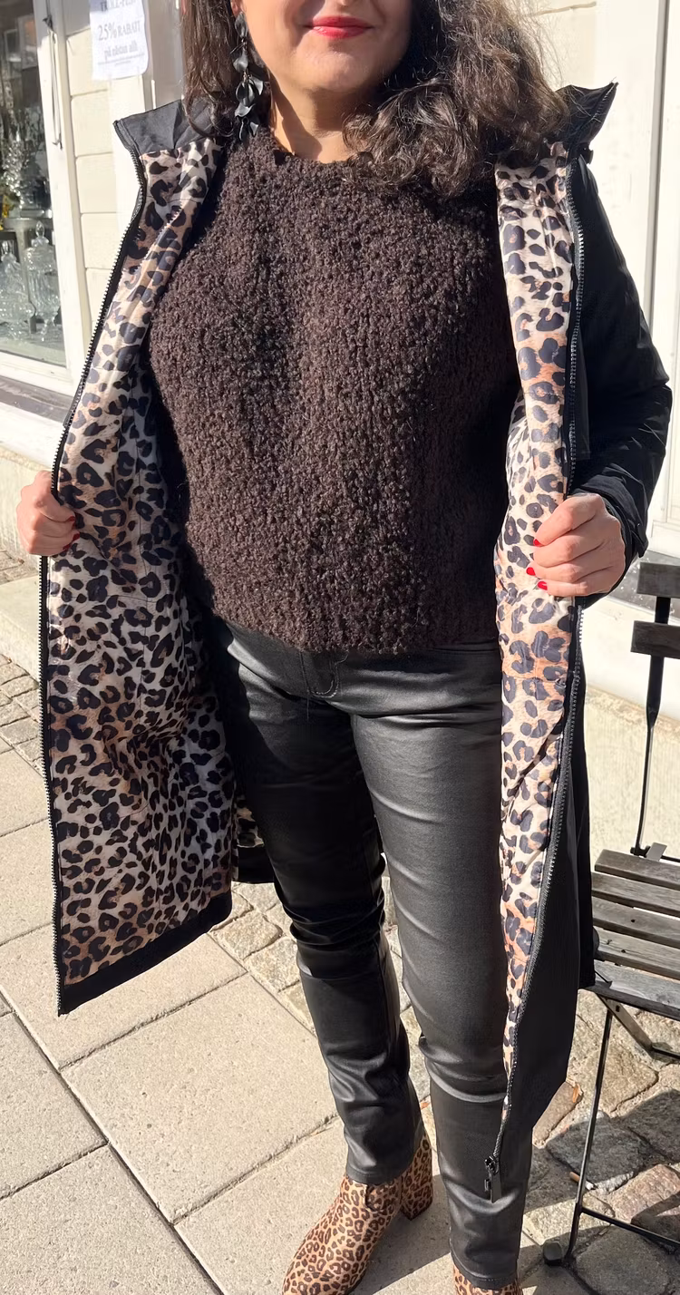 Regnkappa leopard