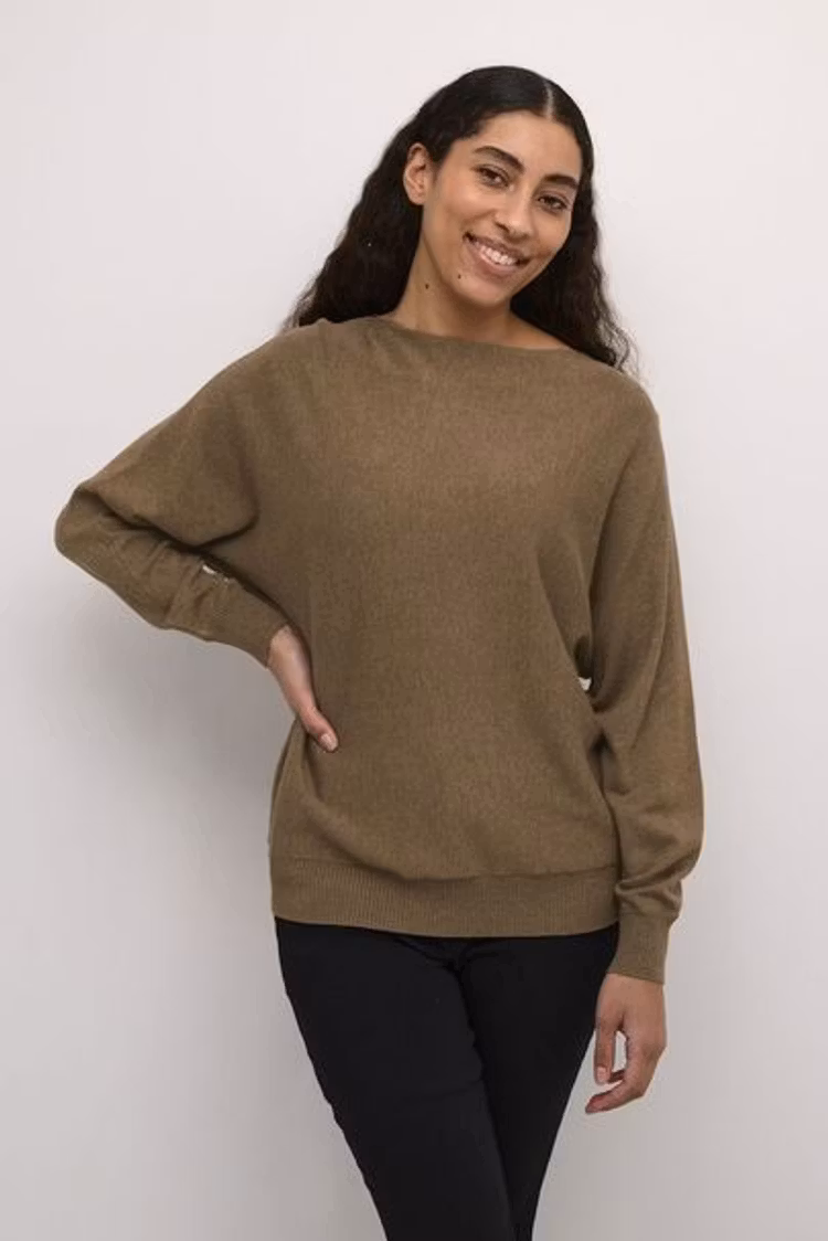 Culture Annemarie  batwing jumper cub melange
