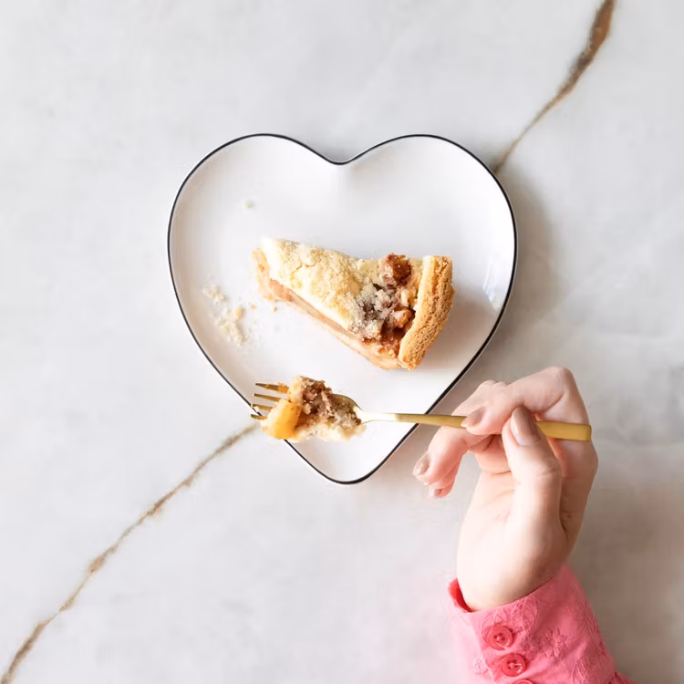 BC Collection Heart plate