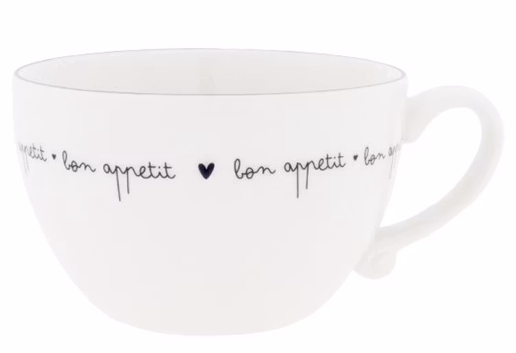 BC Collection large cup/soup bowl bon appetit