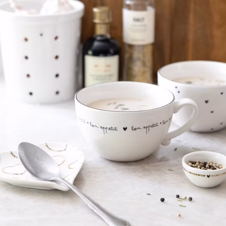 BC Collection large cup/soup bowl bon appetit