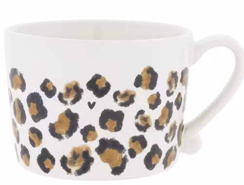 BC Collection cup leopard