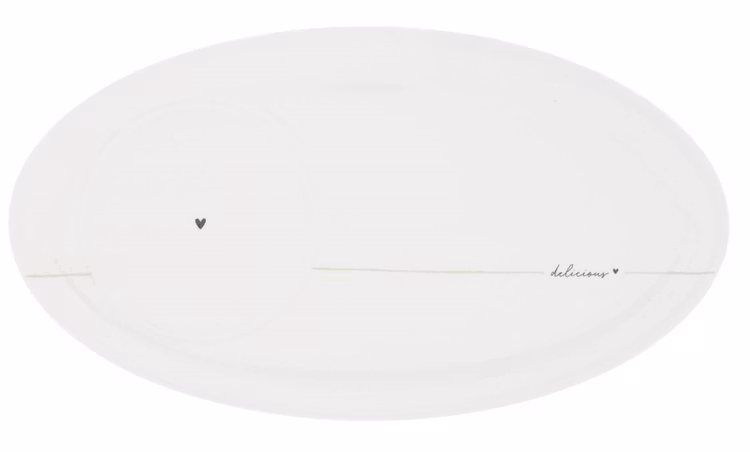 BC Collection Oval plate Delicious