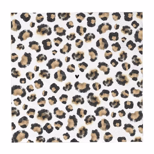 BC Collection Napkin Leopard servetter