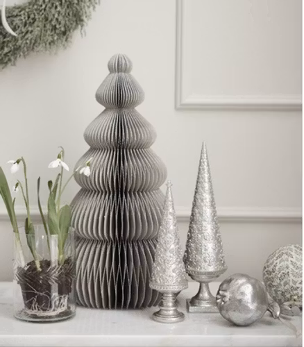 Lene Bjerre Semira decoration tree silver 21,5cm