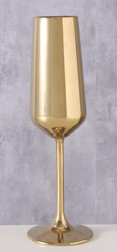 Champagneglas guld