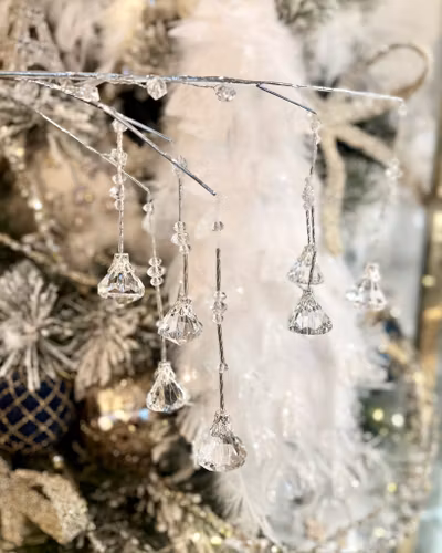 Gren med kristallhängen