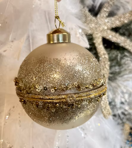 Julkula öppningsbar guld