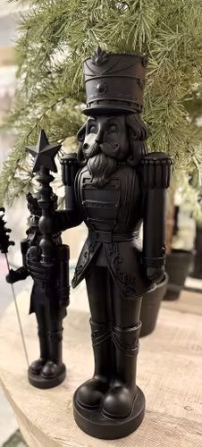 Nötknäppare svart stor