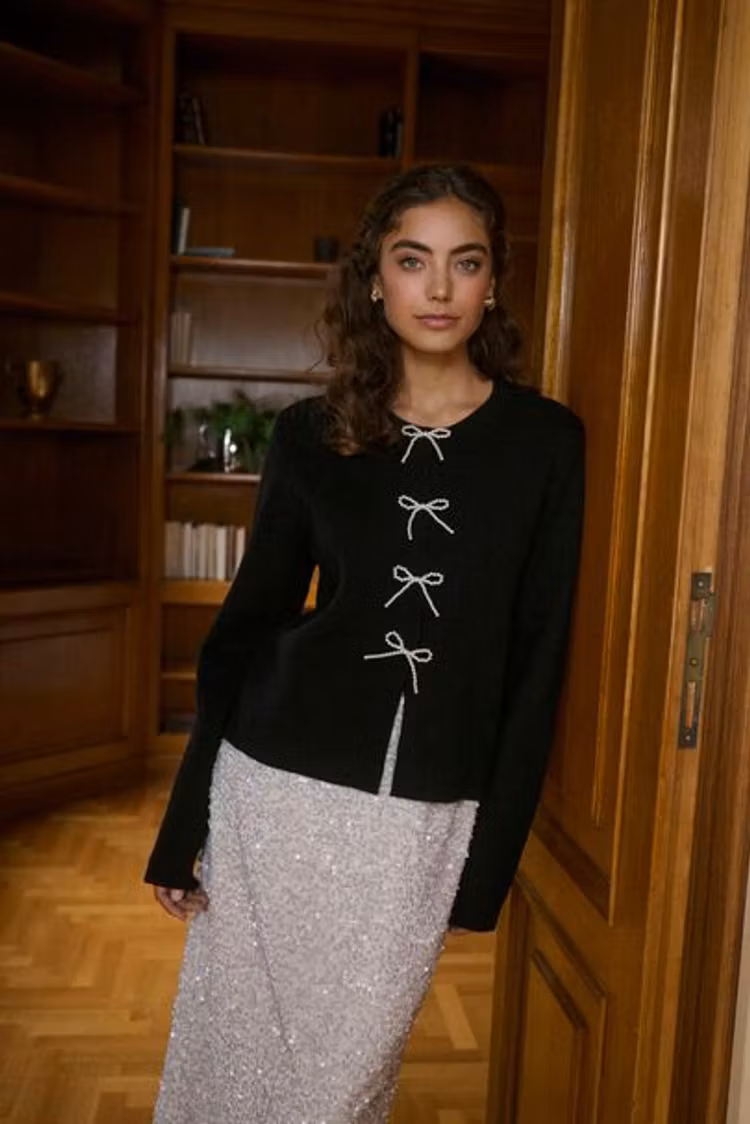 Culture Nali skirt whitecap paljettkjol