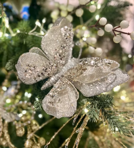 Fjäril champagneguld