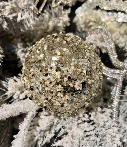 Julkula superglitter champagne och pärlor