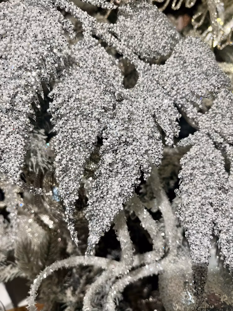 Gren vit superglitter