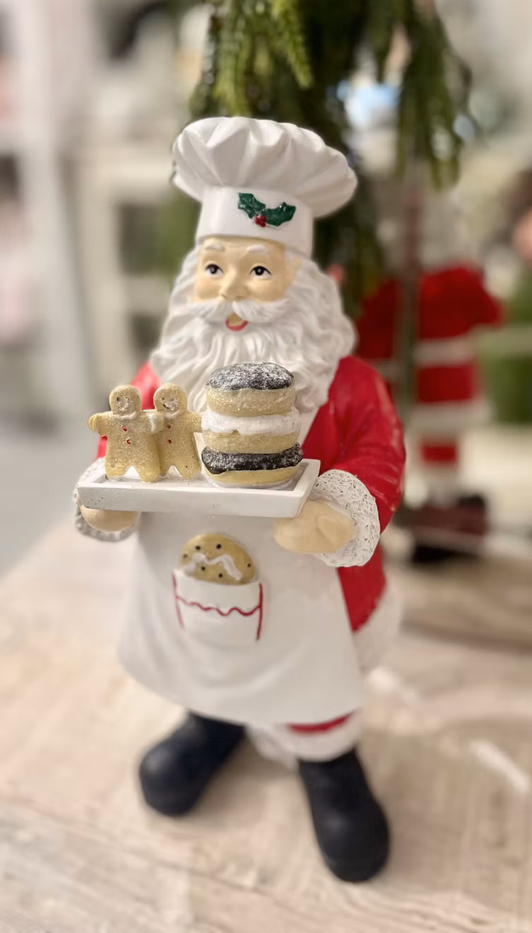 Tomte med pepparkakor