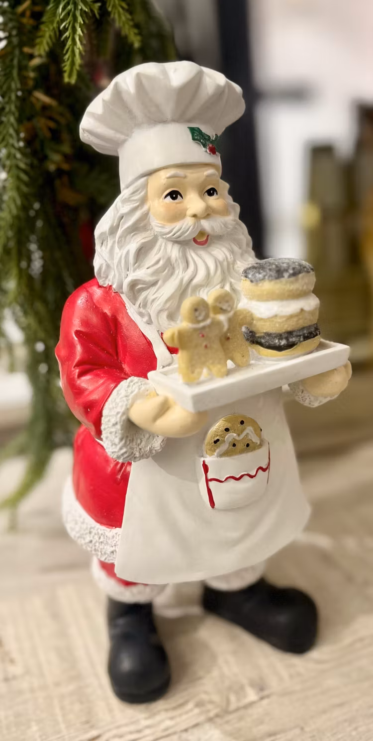 Tomte med pepparkakor