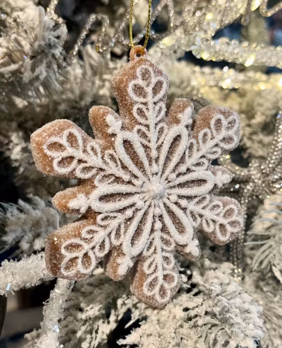 Pepparkaka snowflake