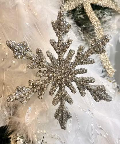 Snowflake strass