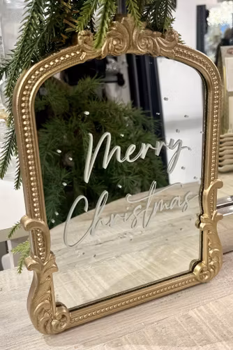 Spegel Merry christmas