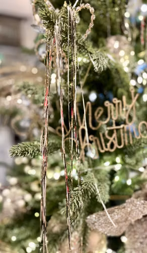 Tinsel champagneguld