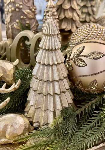 Lene Bjerre Livinne candle tree light gold