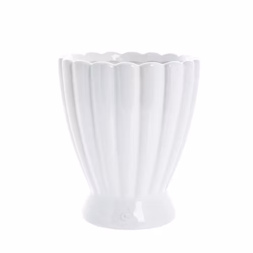 Lene Bjerre Shenella flower pot white