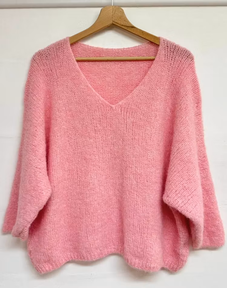 Tröja Riley korallrosa