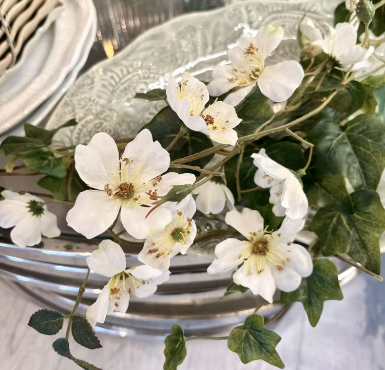 Blomgirlang japansk klätterros