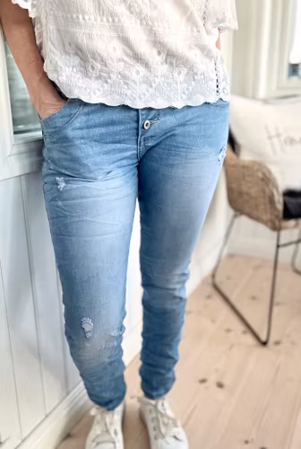 Place du jour ljusa jeans boyfriend