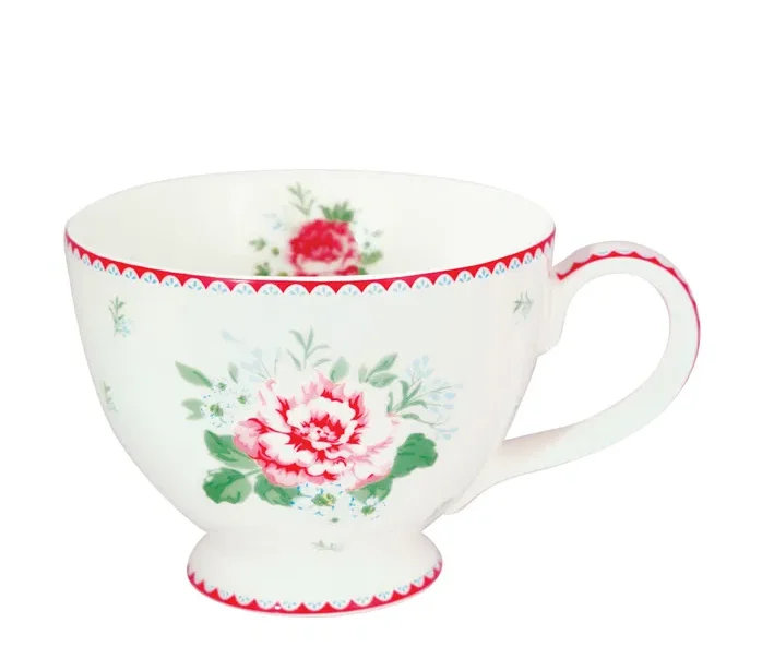 Greengate teacup Alivia white
