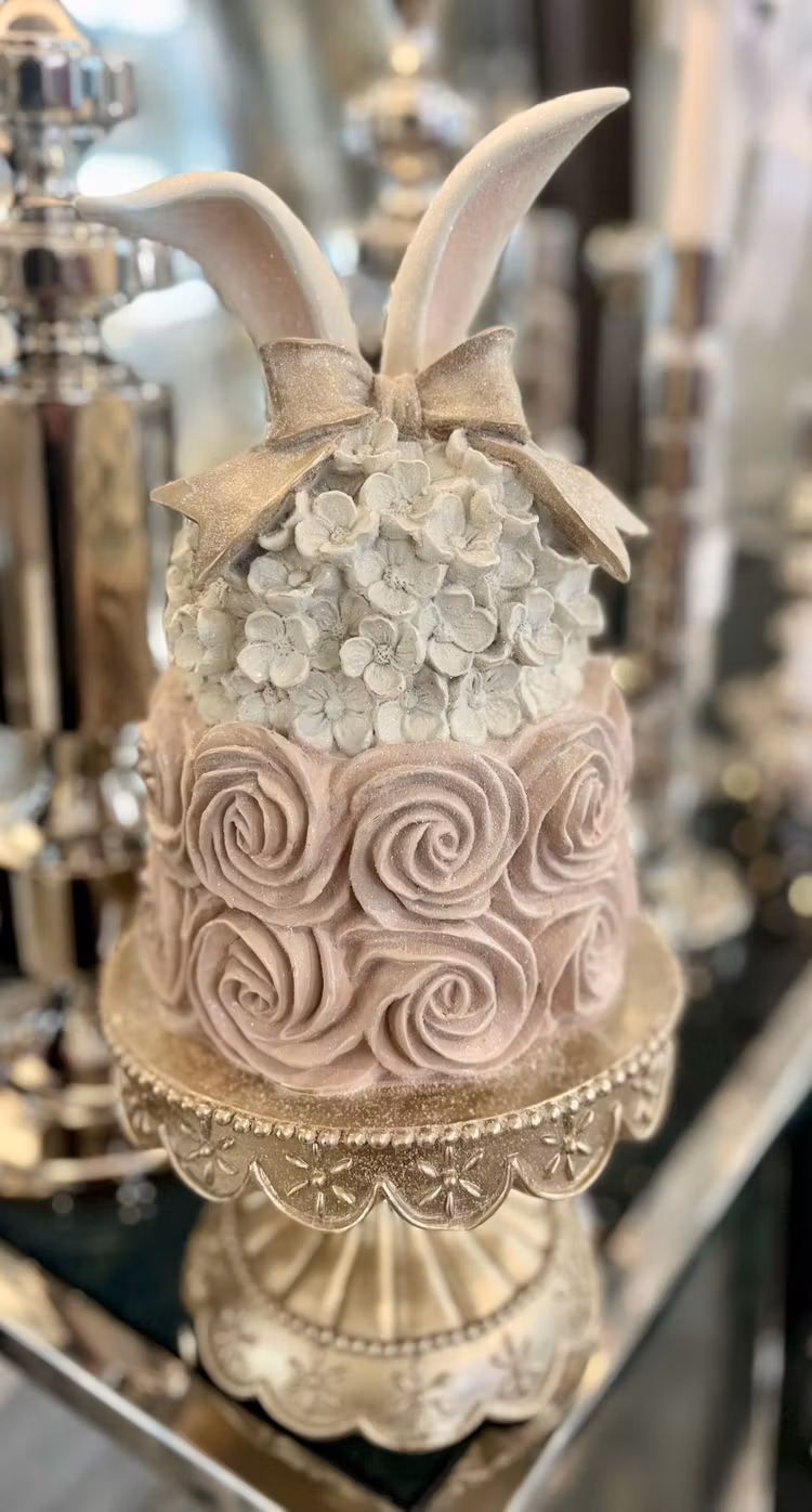 Tårta rabbit ljusrosa