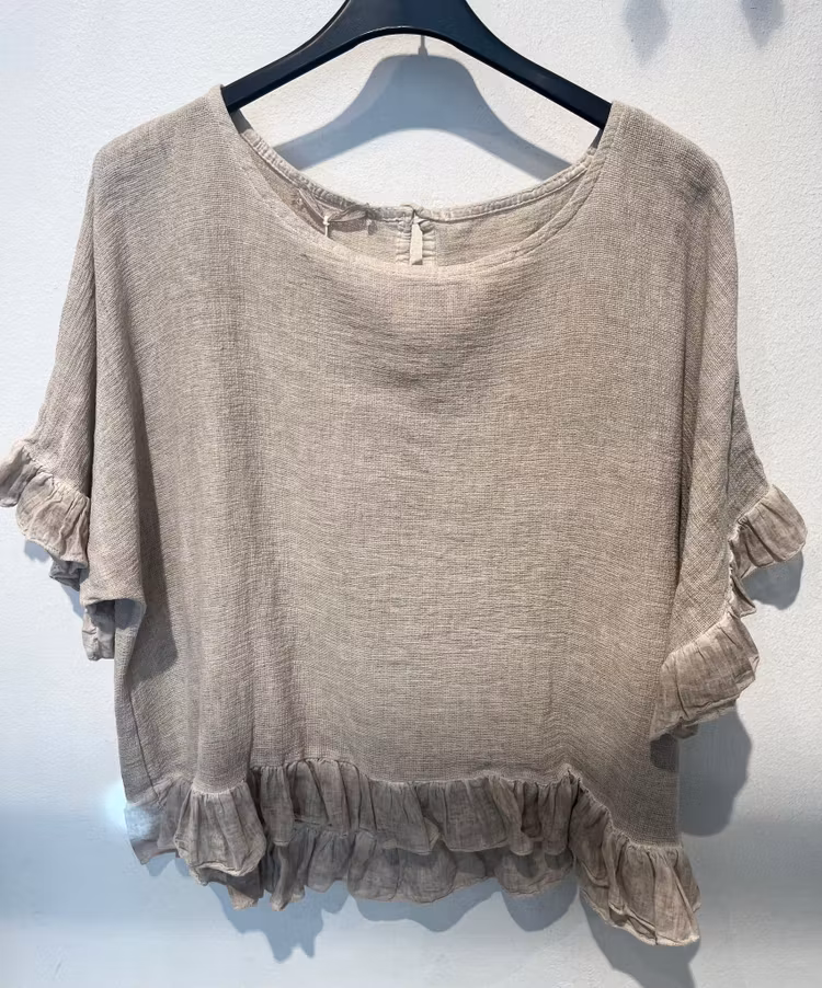 Linneblus Volang beige