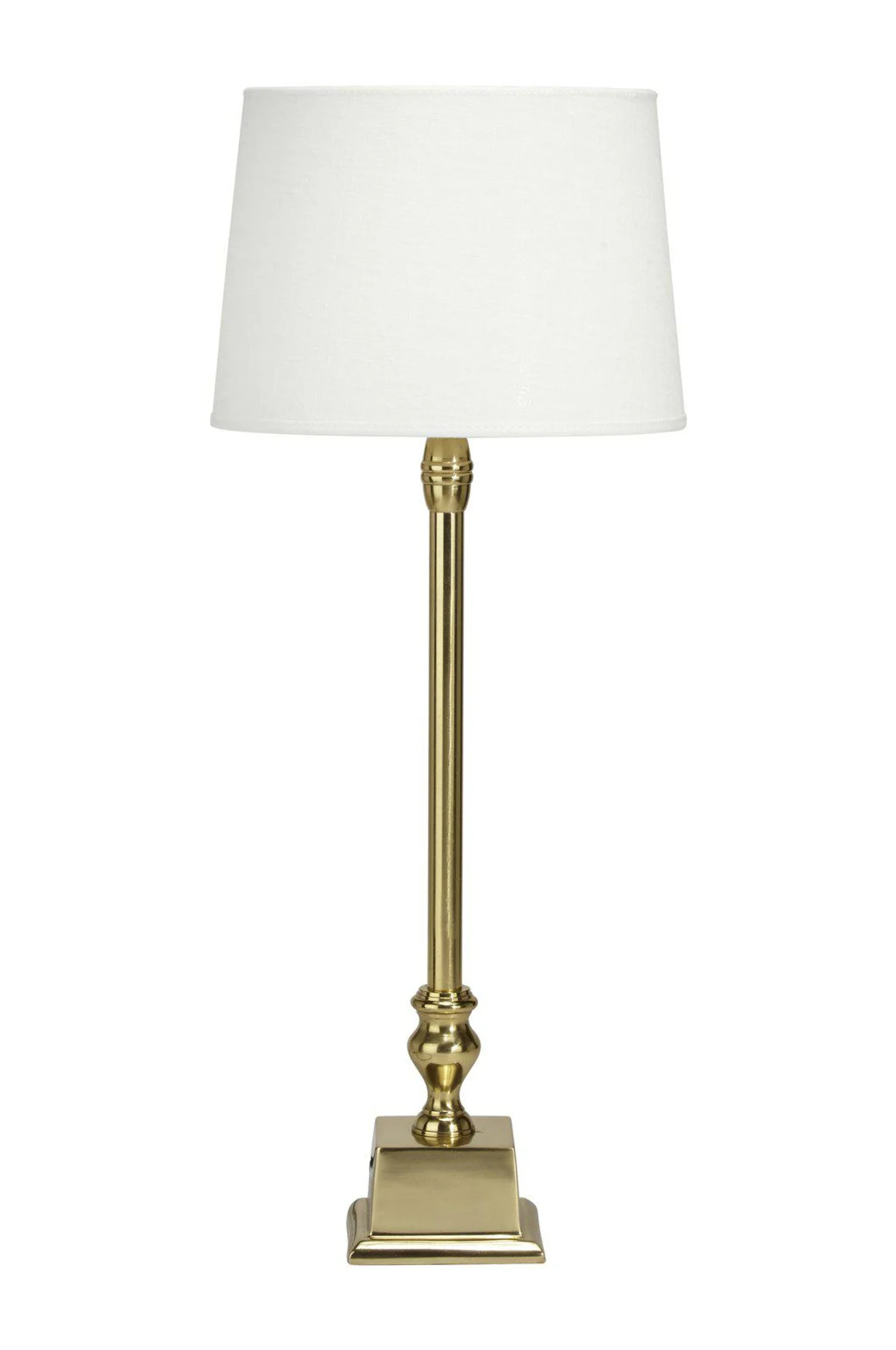 Lampfot Linne guld