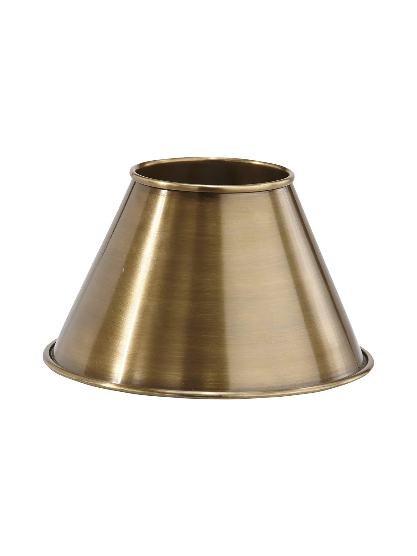 Lampskärm metall mässing