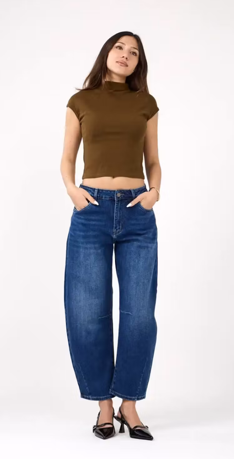 Jeans Barrell Livia mörkblå