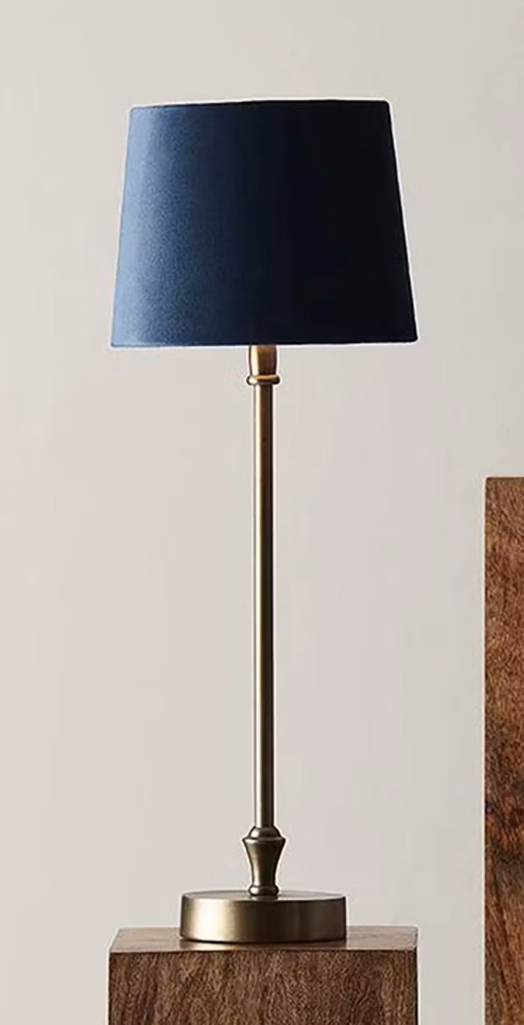Lampfot Liam mässing