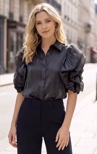 Topp Sophia svart