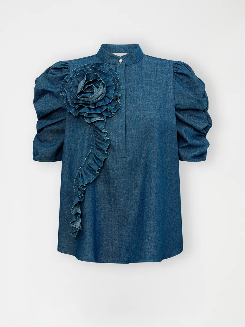 Gossia ZabinaGO Ci Blouse denim chambray