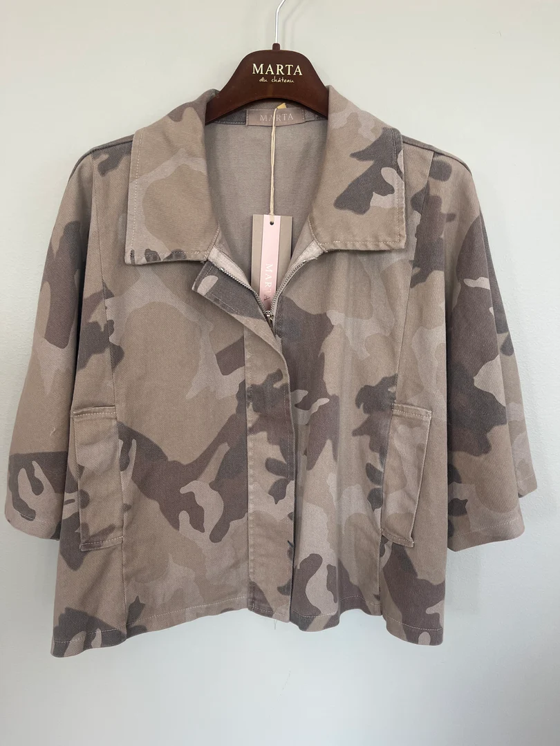 Marta du chateau Quartz Jacket camo