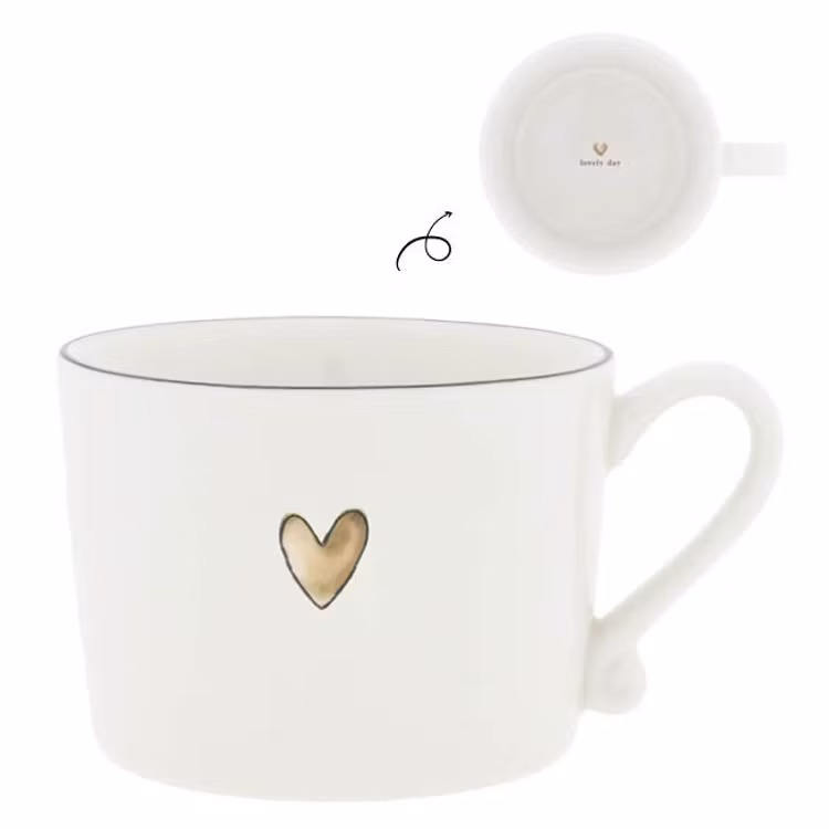 BC Collection Cup brown heart