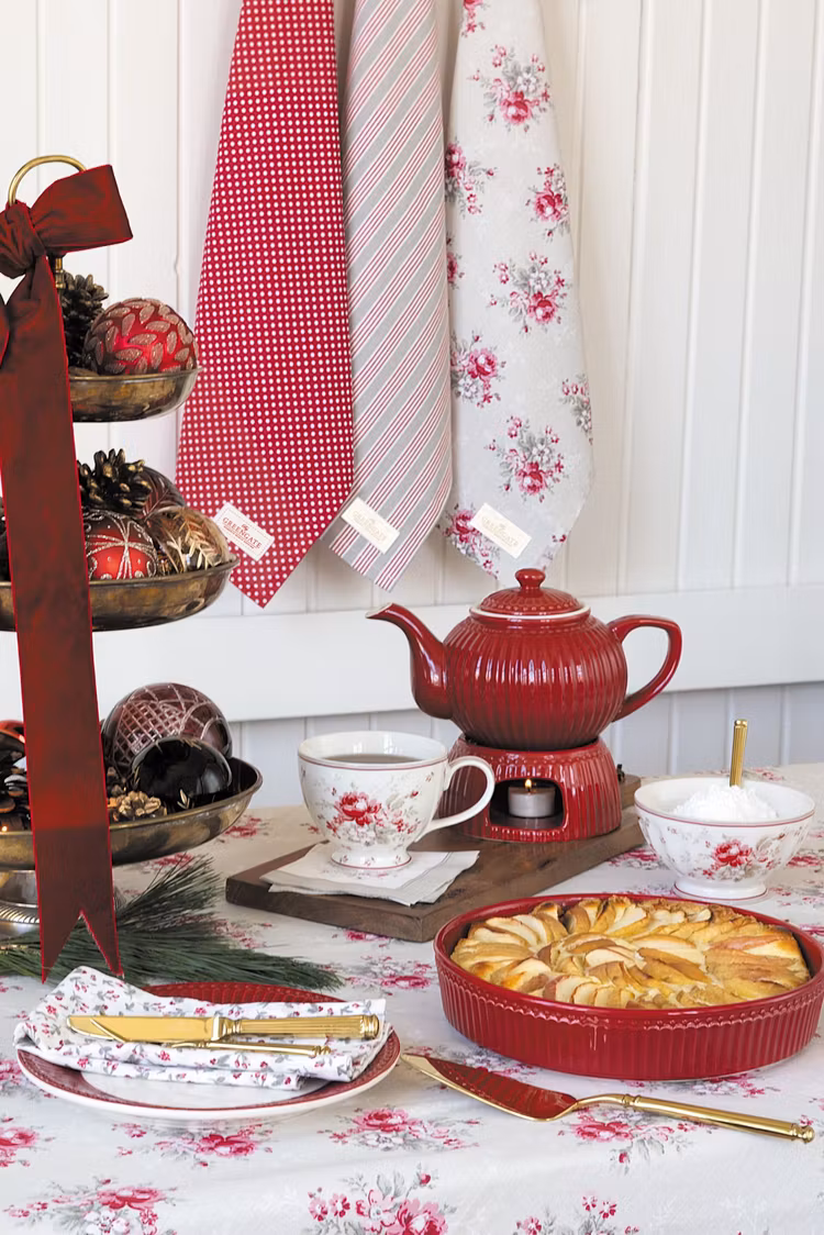 Greengate Tea towel Marie beige
