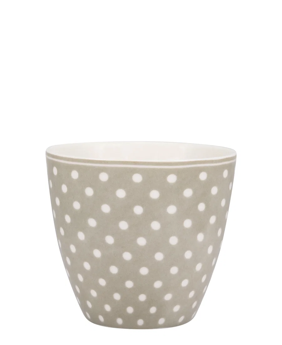 Greengate Latte cup Dotty beige