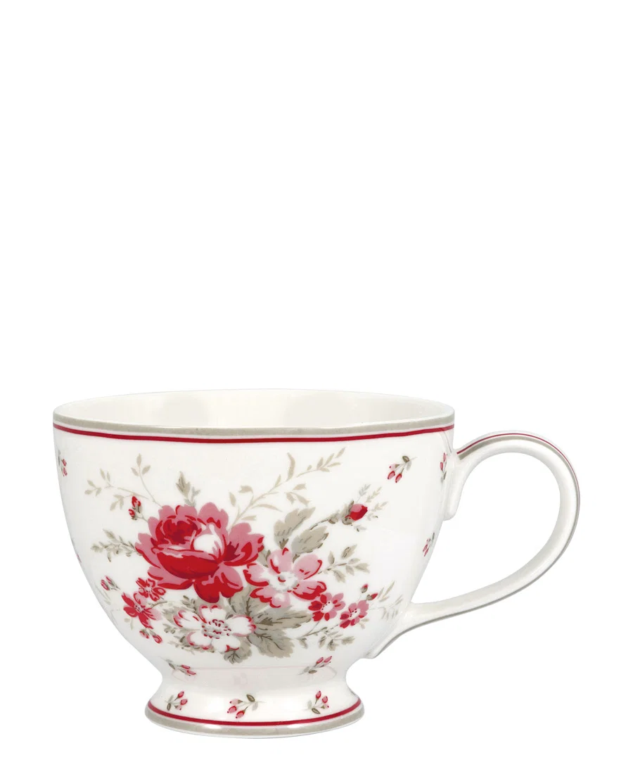 Greengate Teacup Marie red