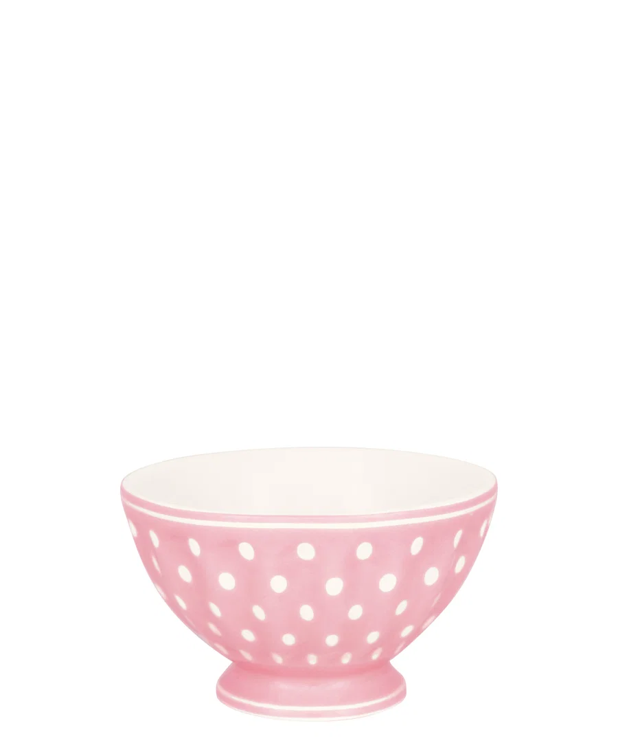 Greengate French bowl medium Dotty pale pink