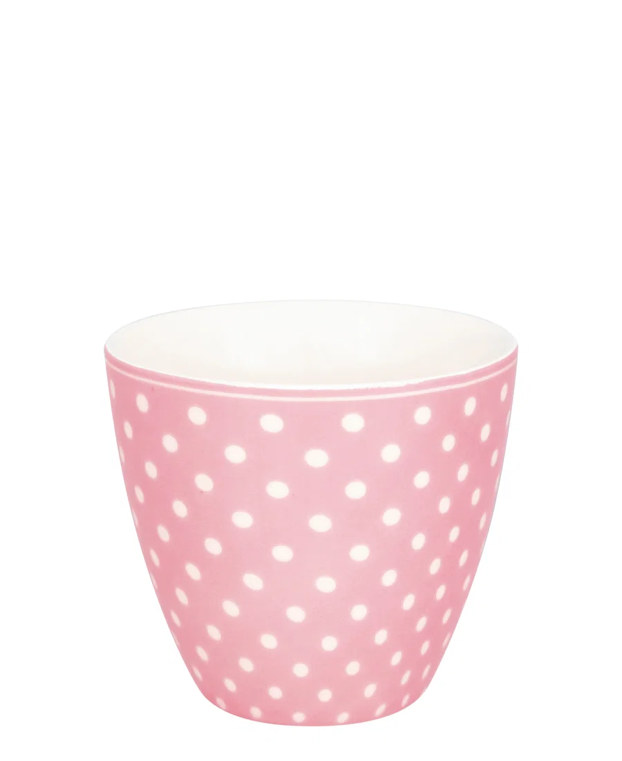 Greengate Latte cup Dotty pale pink