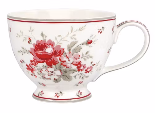 Greengate Teacup Marie red