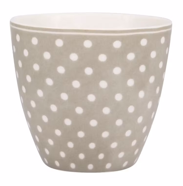 Greengate Latte cup Dotty beige