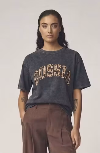 Gossia Kleo Tee black washed