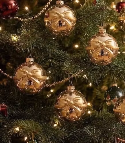 Julkula guld rosett