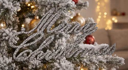 Merry Christmas champagne